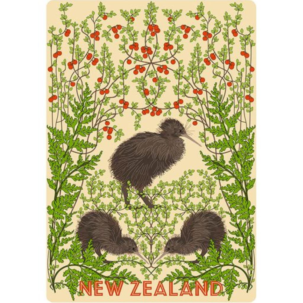 Pikitia Postcard Kiwi
