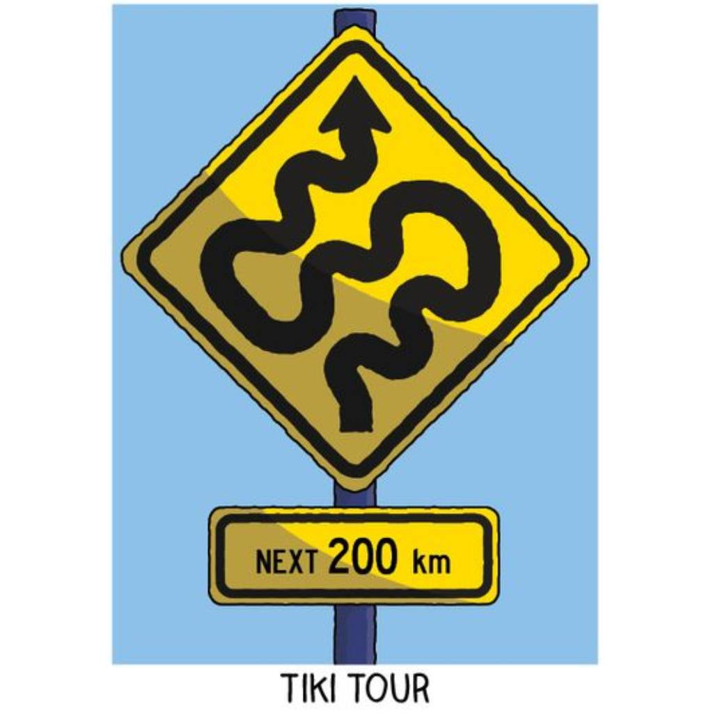 Pikitia Postcard Tiki Tour