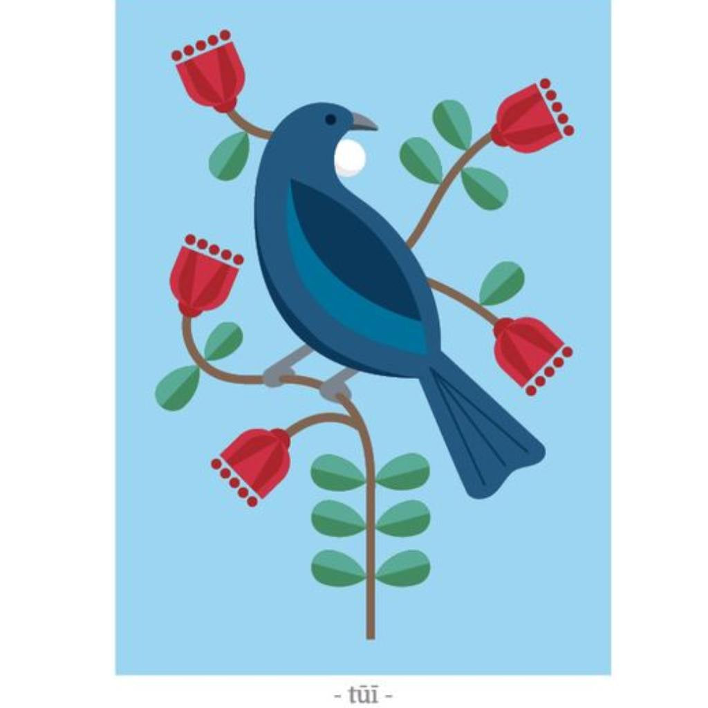 Pikitia Postcard Tui