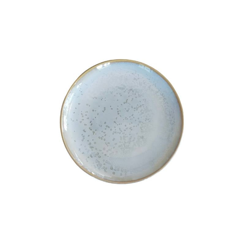 Pottery for the Planet Dinner Plate Ocean Jasper