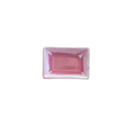 Pottery for the Planet Large Rectangle Dish - Raspberry Beret