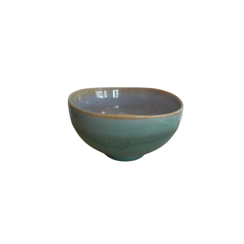 Pottery for the Planet Noodle Bowl Ocean Jasper