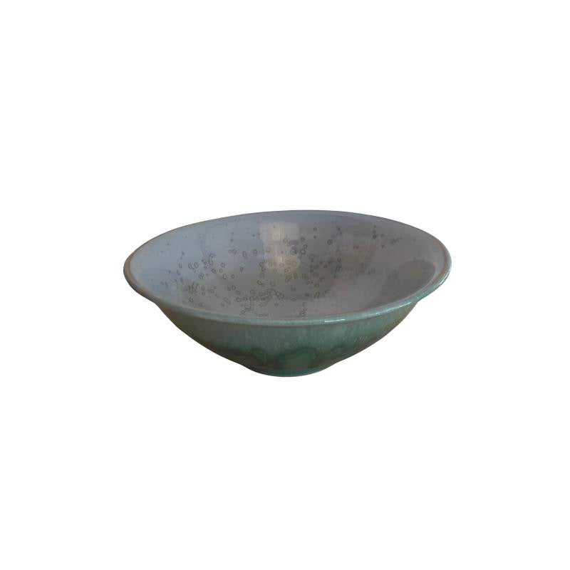 Pottery for the Planet Pasta Bowl Ocean Jasper