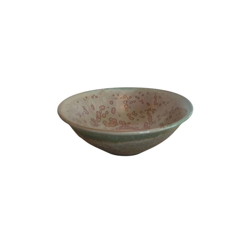 Pottery for the Planet Pasta Bowl Rainforest Jasper