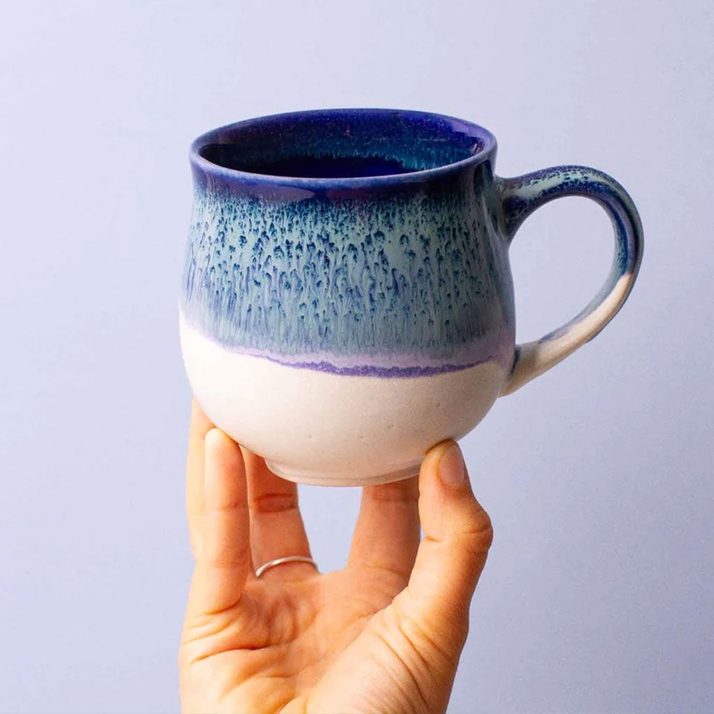 Pottery for the Planet | Belly Mug Tea Tree  Bay 12oz (M)