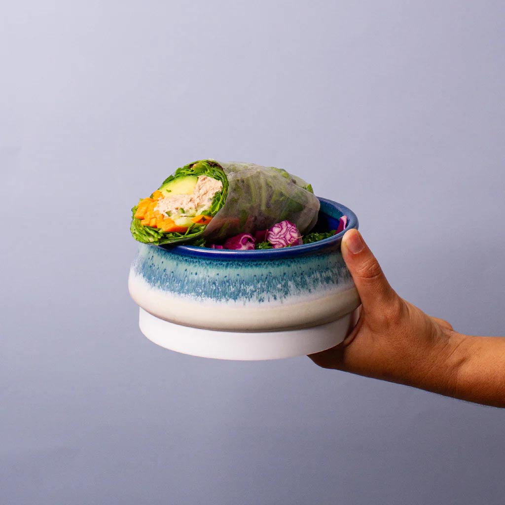 Pottery for the Planet | Travel Bowl Small Tea Tree Bay