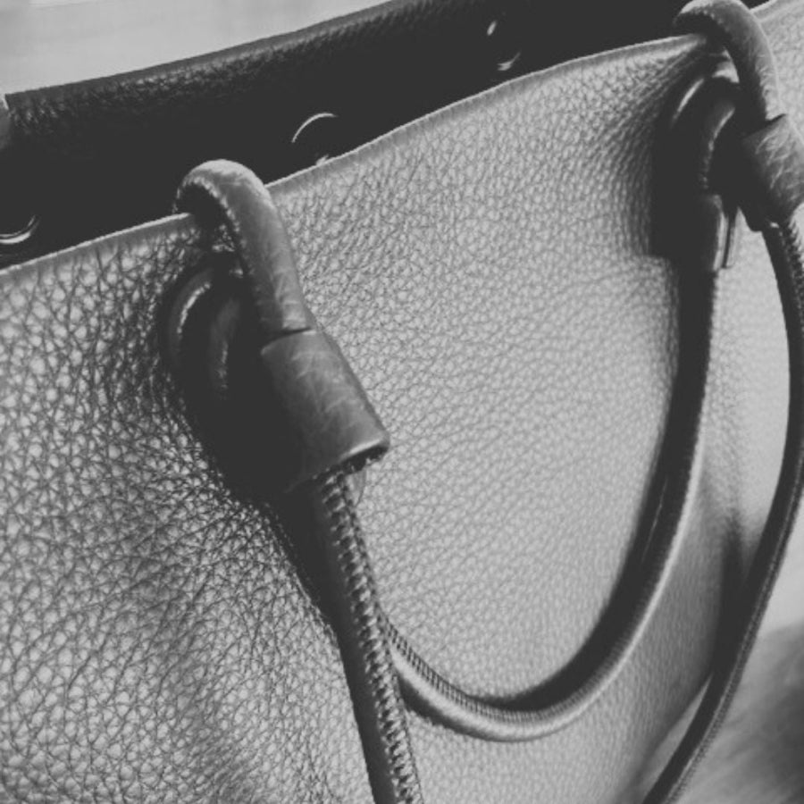 Queen Of The Foxes | Bag - Perfect Tote + Dumpling Bag - Black