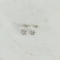 SOPHIE Love Struck Hoop Studs - Silver