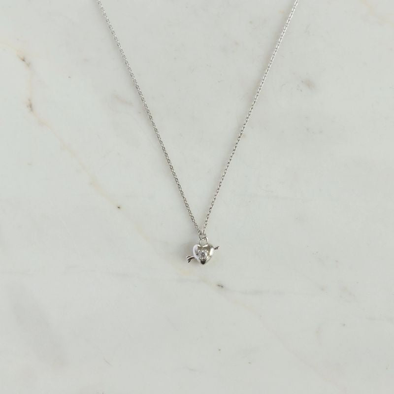 SOPHIE Love Struck Necklace - Silver