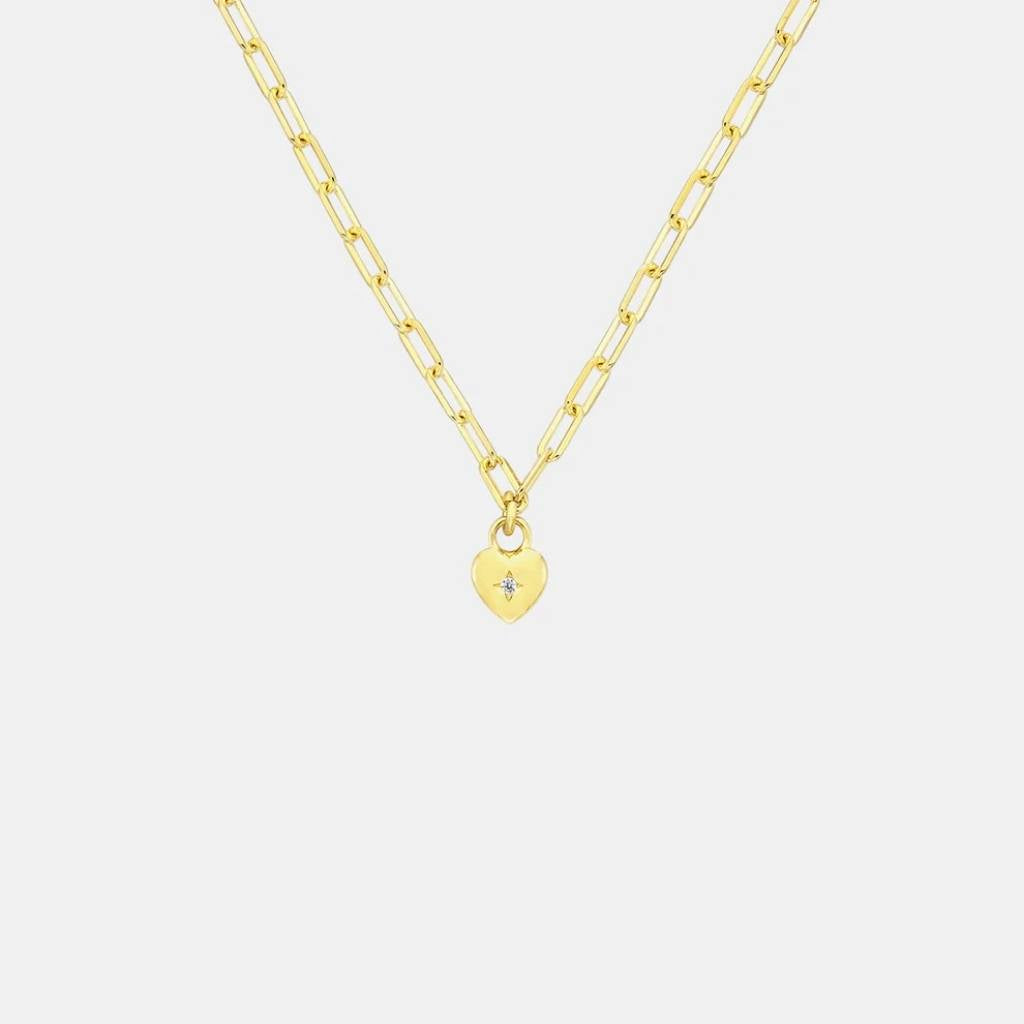 SOPHIE | Sweetheart Mini Link Necklace - Gold