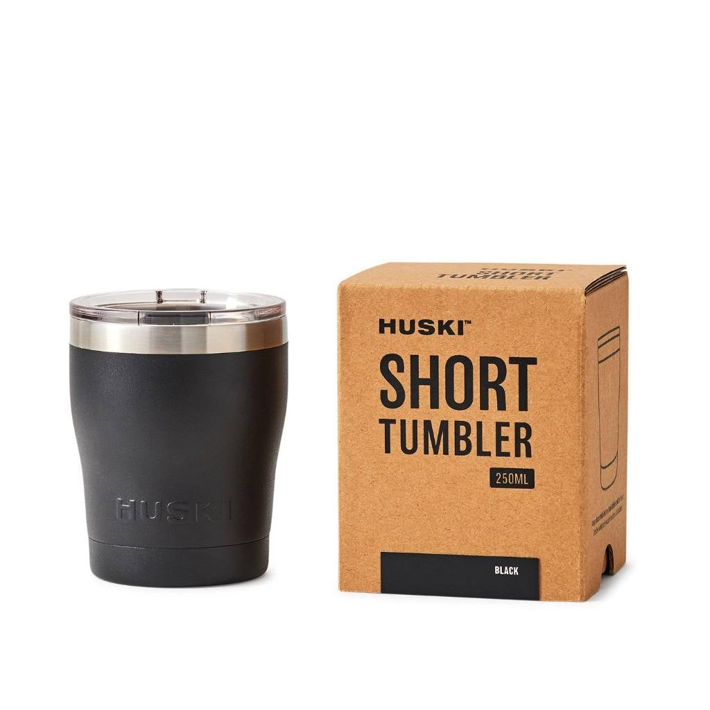 Huski | Short Tumbler Black