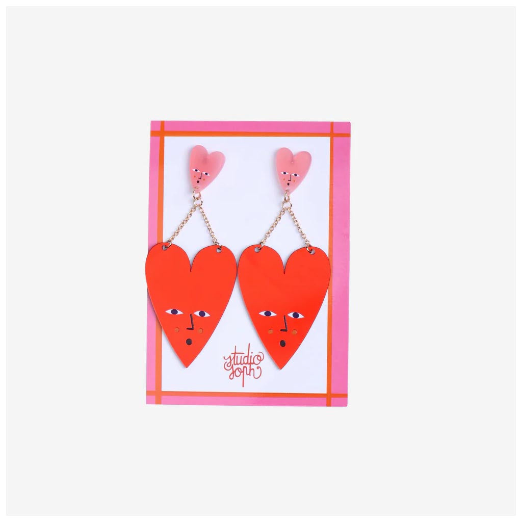 Studio Soph | Earrings - Heart Drops