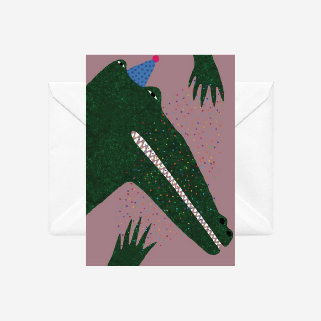 Studio Soph Card - Party Croc