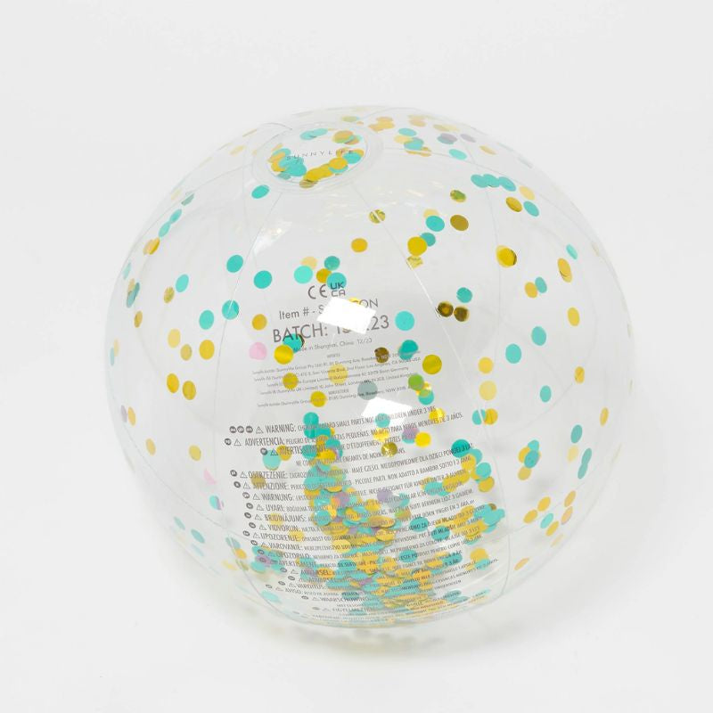 SunnyLife | Inflatable Beach Ball Confetti Multi