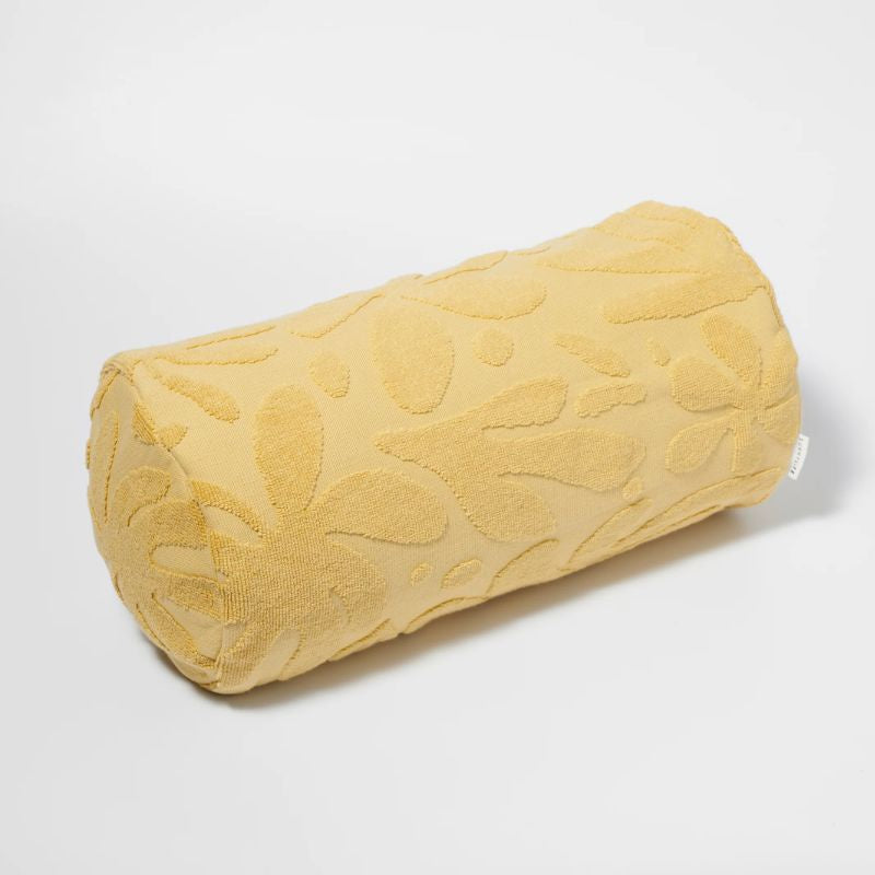 SunnyLife | Inflatable Beach Pillow Mango Bay Golden Mustard