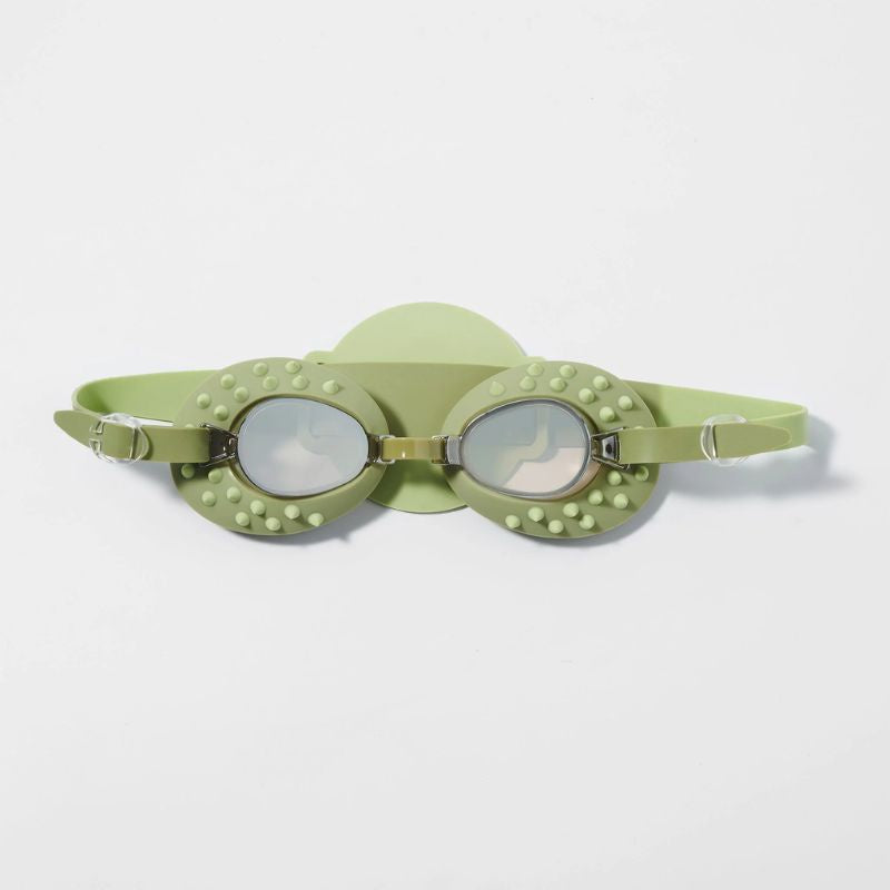 SunnyLife | Kids Swim Goggles Cookie the Croc Khaki