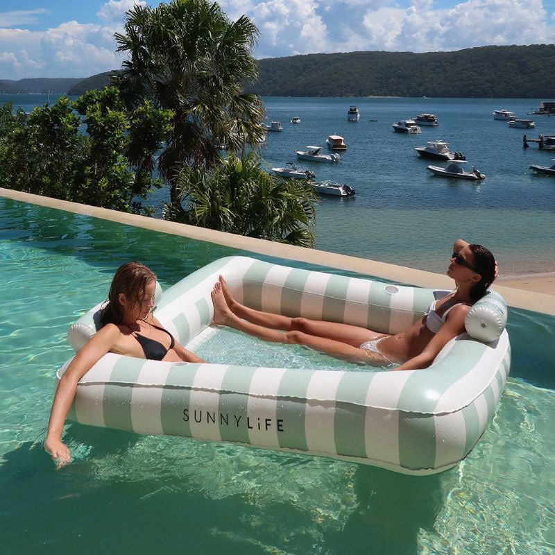 SunnyLife | Luxe Twin Hammock Float The Vacay Soft Olive
