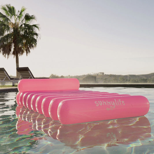 SunnyLife Tube Lilo Neon Pink