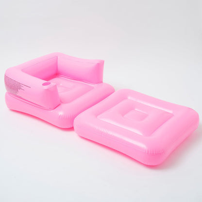 SunnyLife Inflatable Lilo Chair Neon Pink