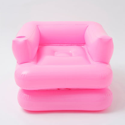 SunnyLife Inflatable Lilo Chair Neon Pink