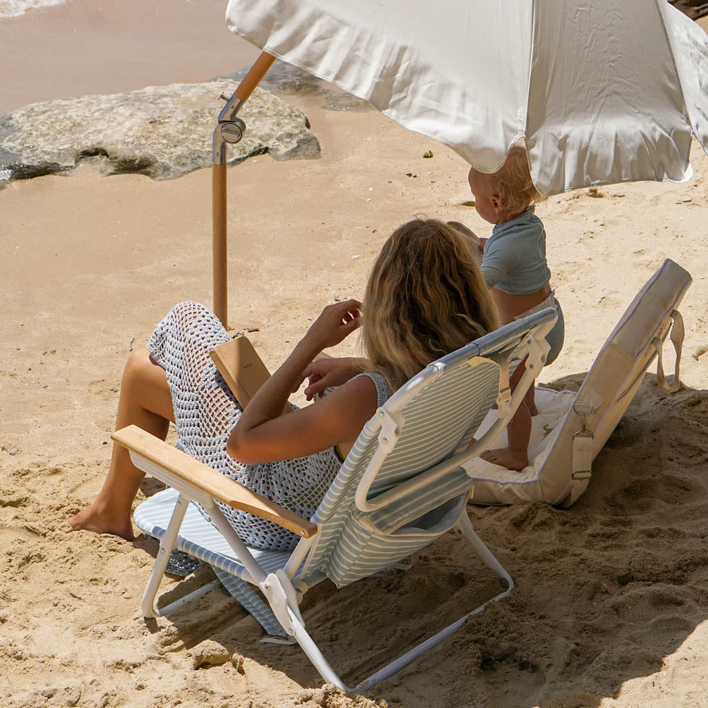 SunnyLife | Deluxe Beach Chair Blue Stripe