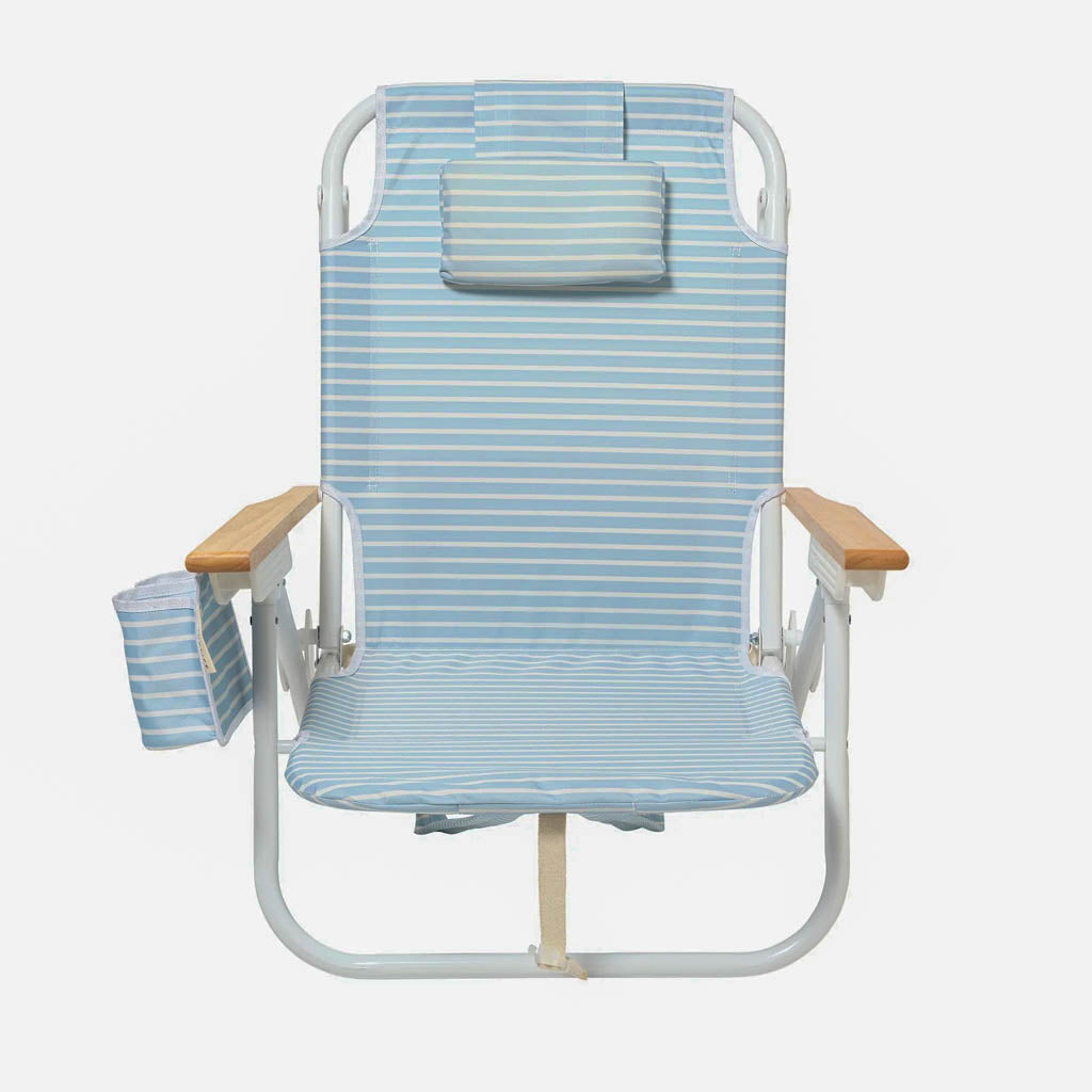 SunnyLife | Deluxe Beach Chair Blue Stripe