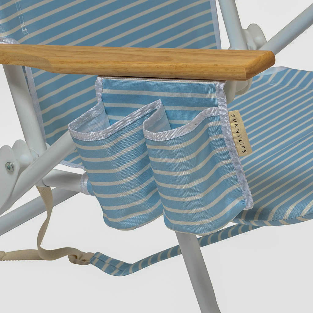 SunnyLife | Deluxe Beach Chair Blue Stripe