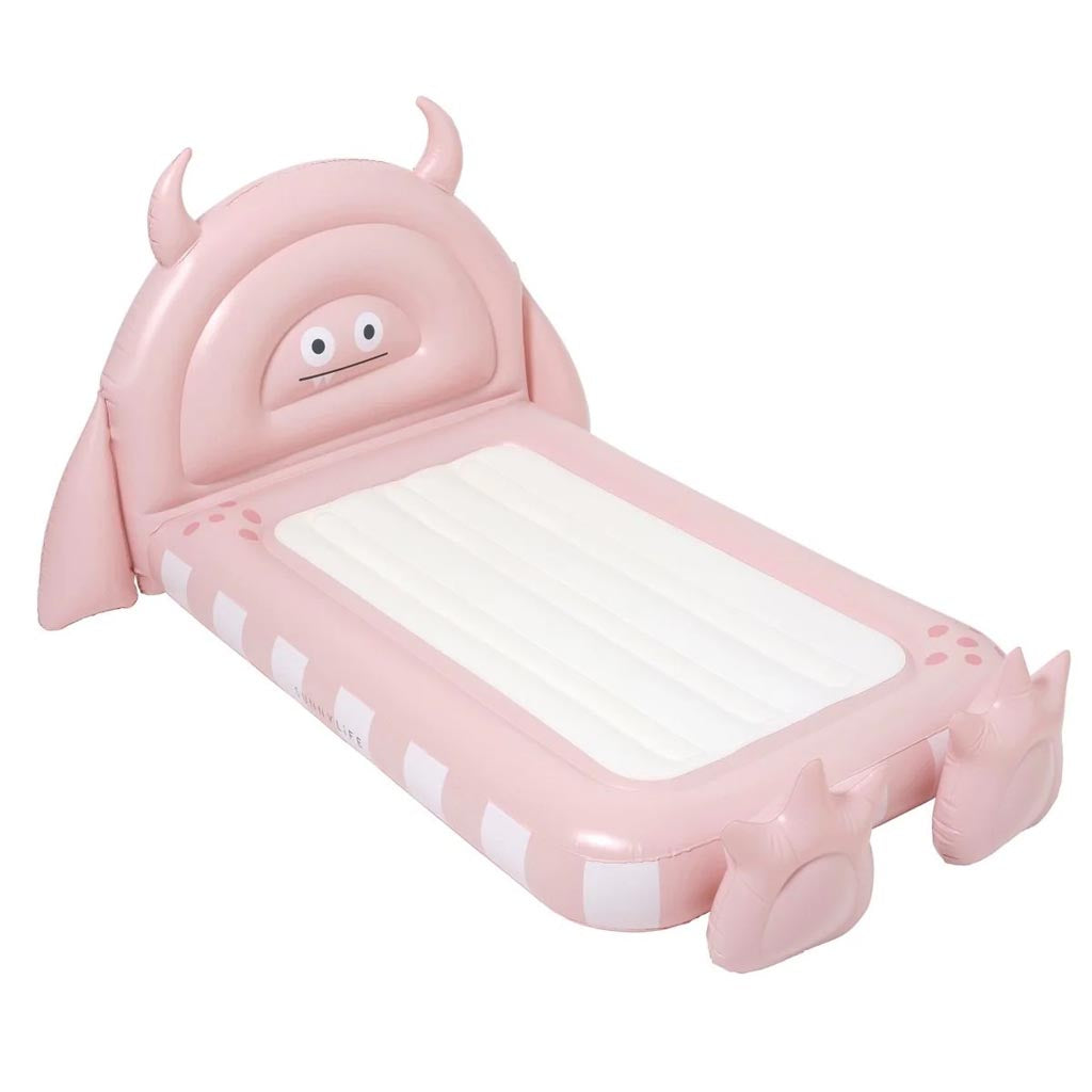 SunnyLife | Kids Sleepover Bed Monster Pink