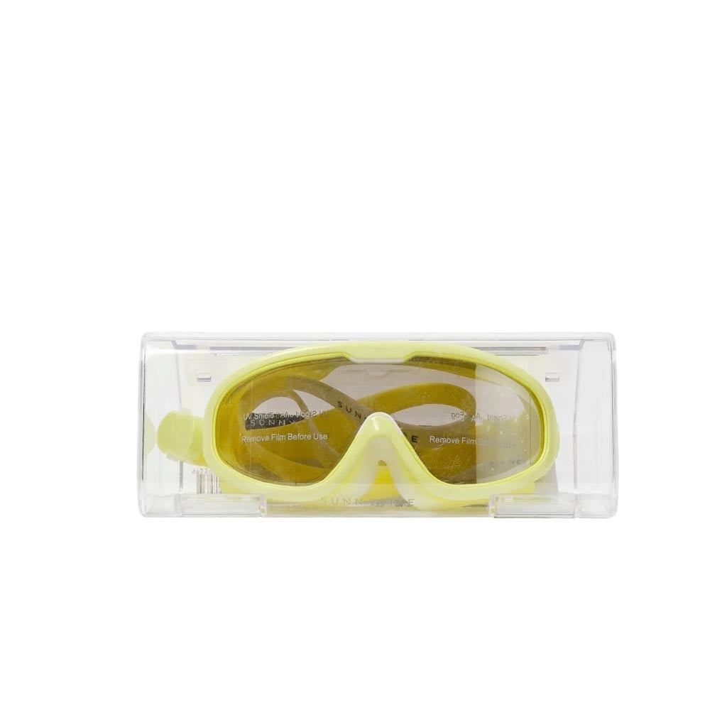 SunnyLife | Kids Swim Mask Salty the Shark Neon Yellow