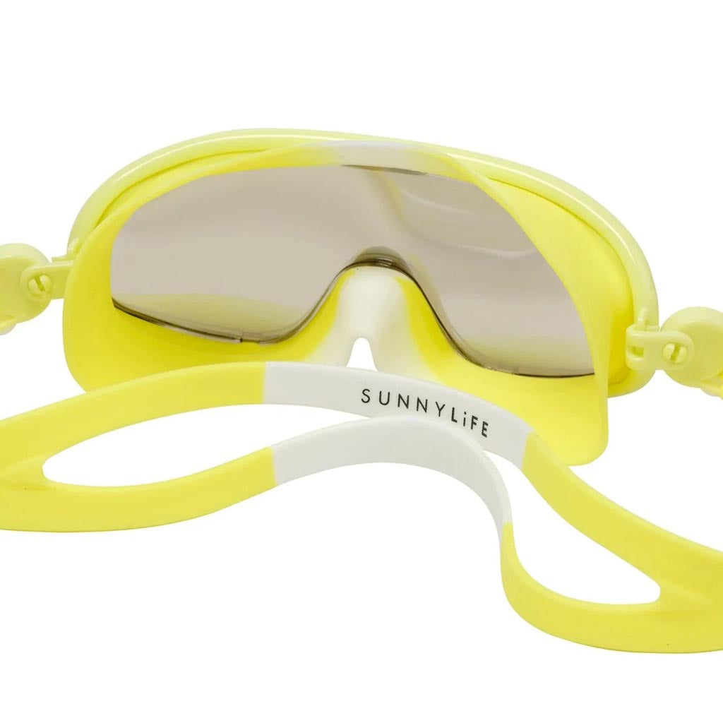 SunnyLife | Kids Swim Mask Salty the Shark Neon Yellow