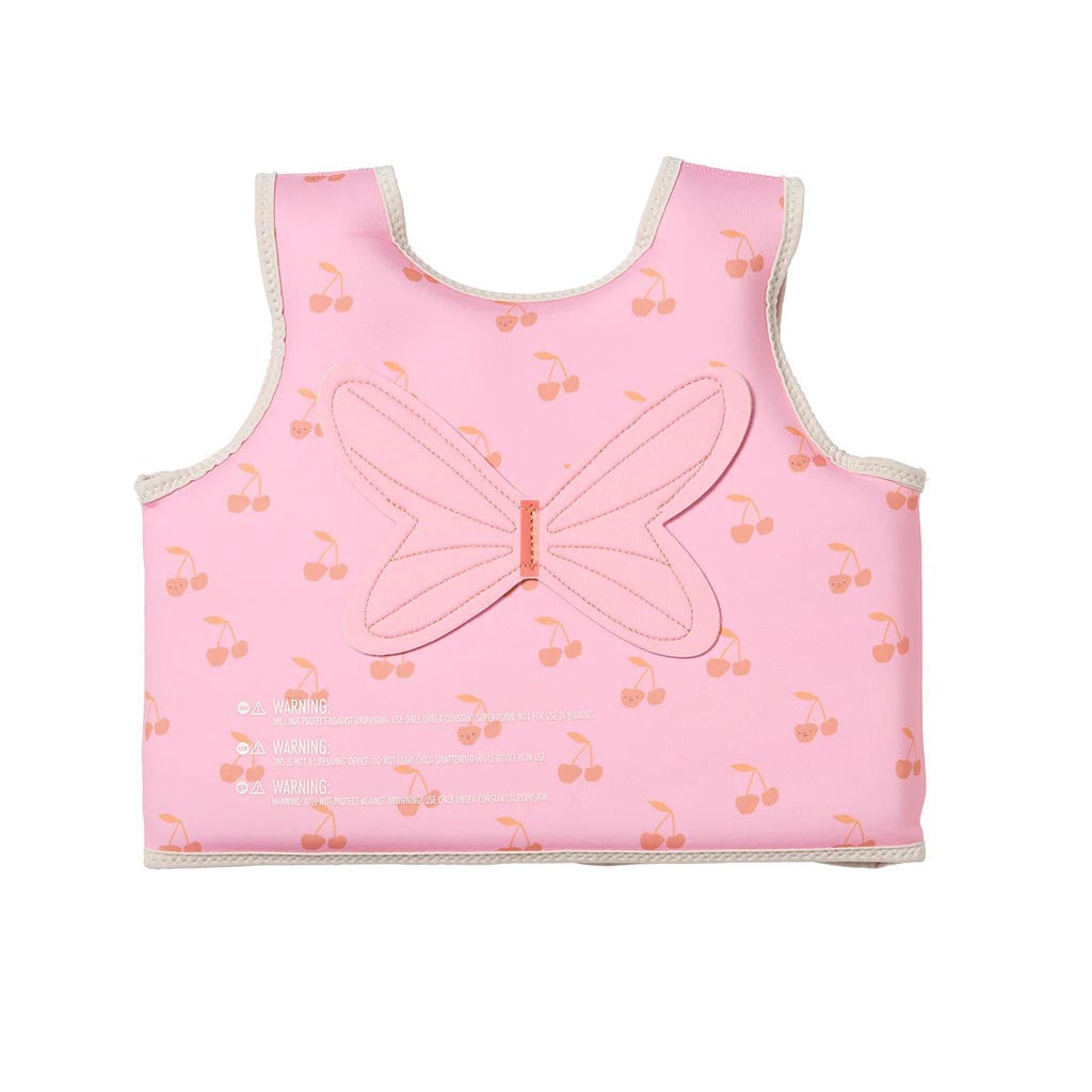 SunnyLife | Kids Swim Vest Cotton Candy Cherry