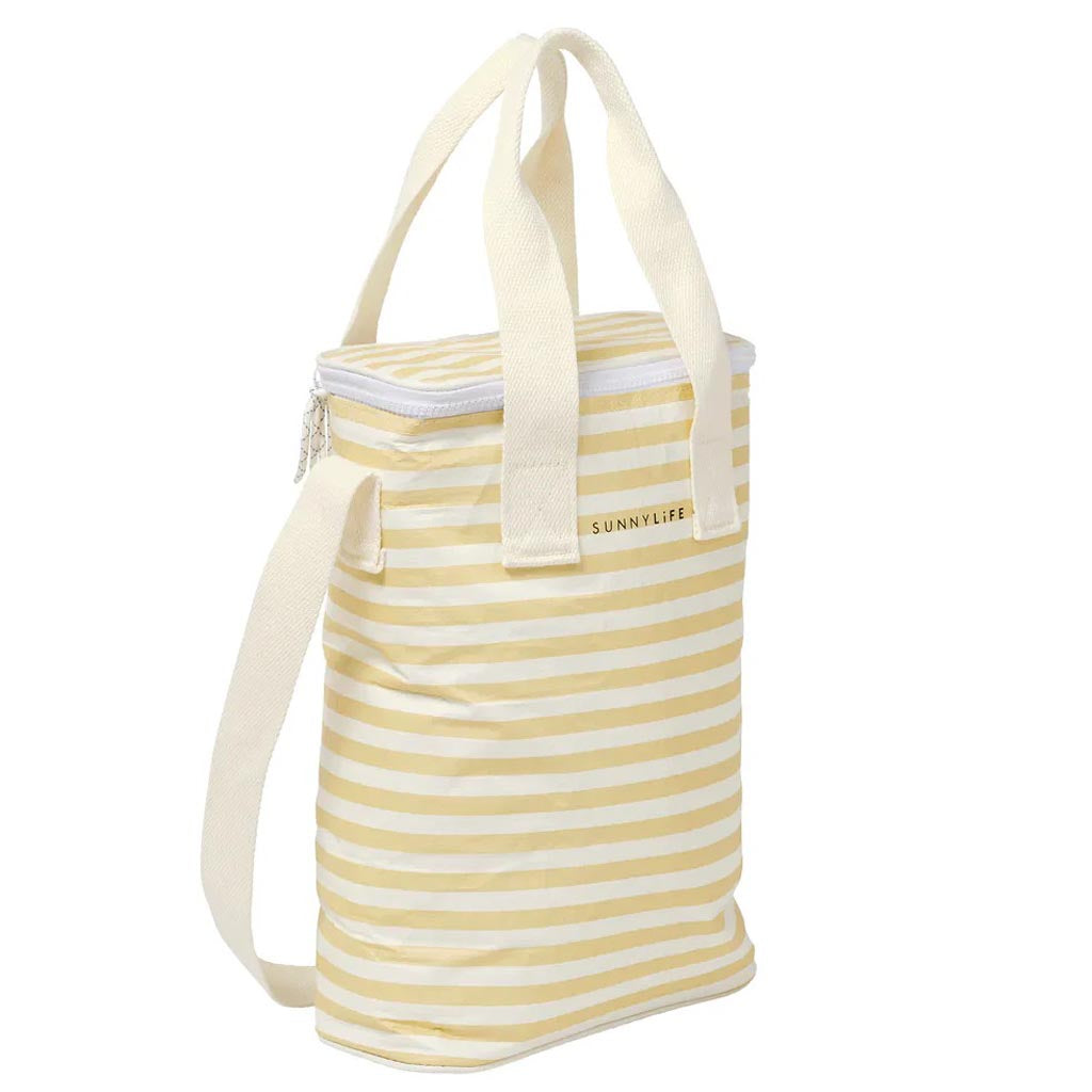 SunnyLife | Light Cooler Drinks Bag Butternut Stripe