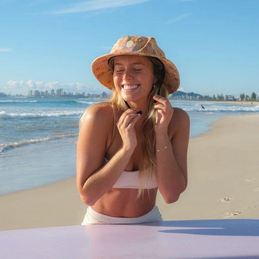 Sunward Bound | Surf Hat -  Mustard Myse