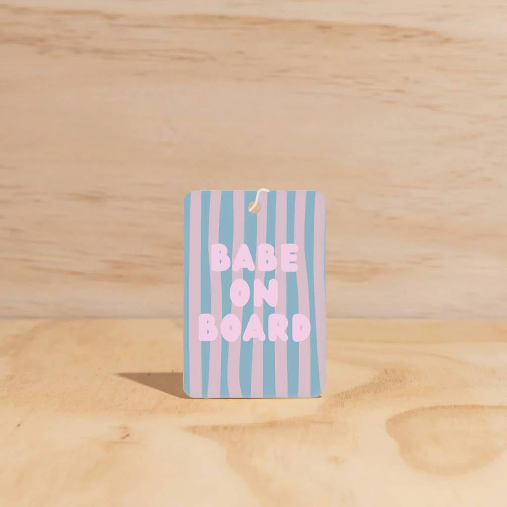 The Commonfolk Collective Air Freshener - Babe on Board