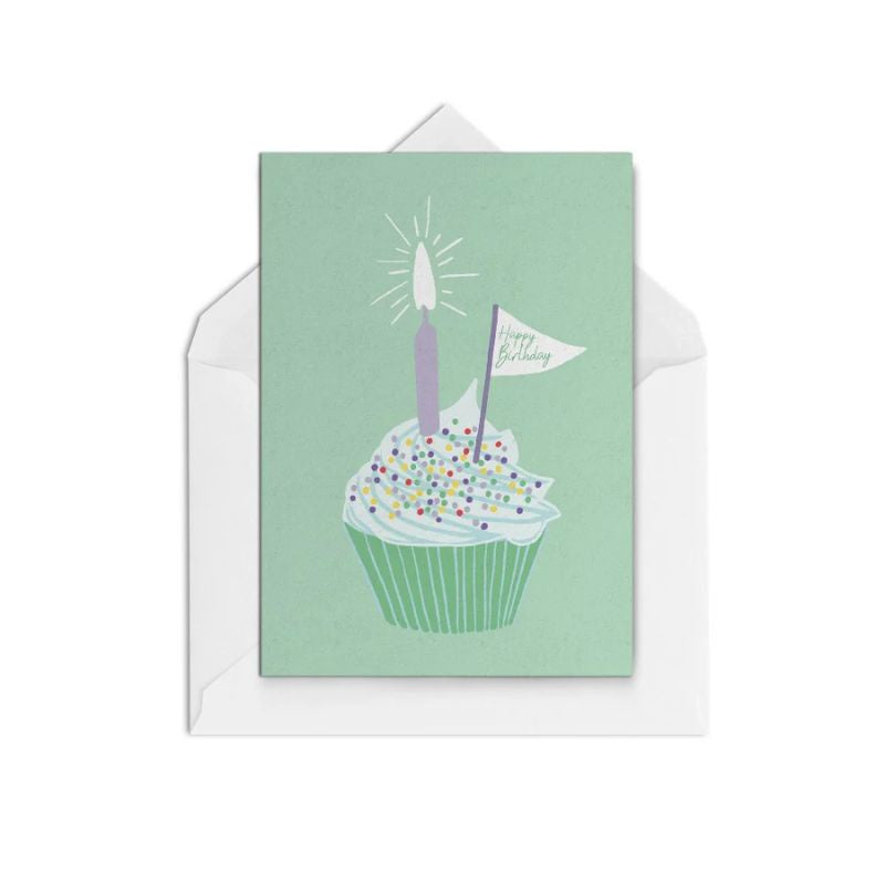 The Paper People | Birthday Cupcake