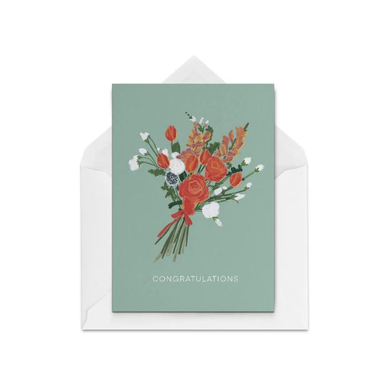 The Paper People | Congrats with Flowers