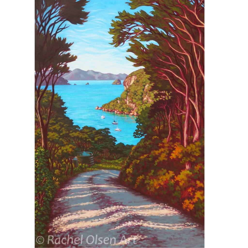 Rachel Olsen Greeting Card - The Road Home