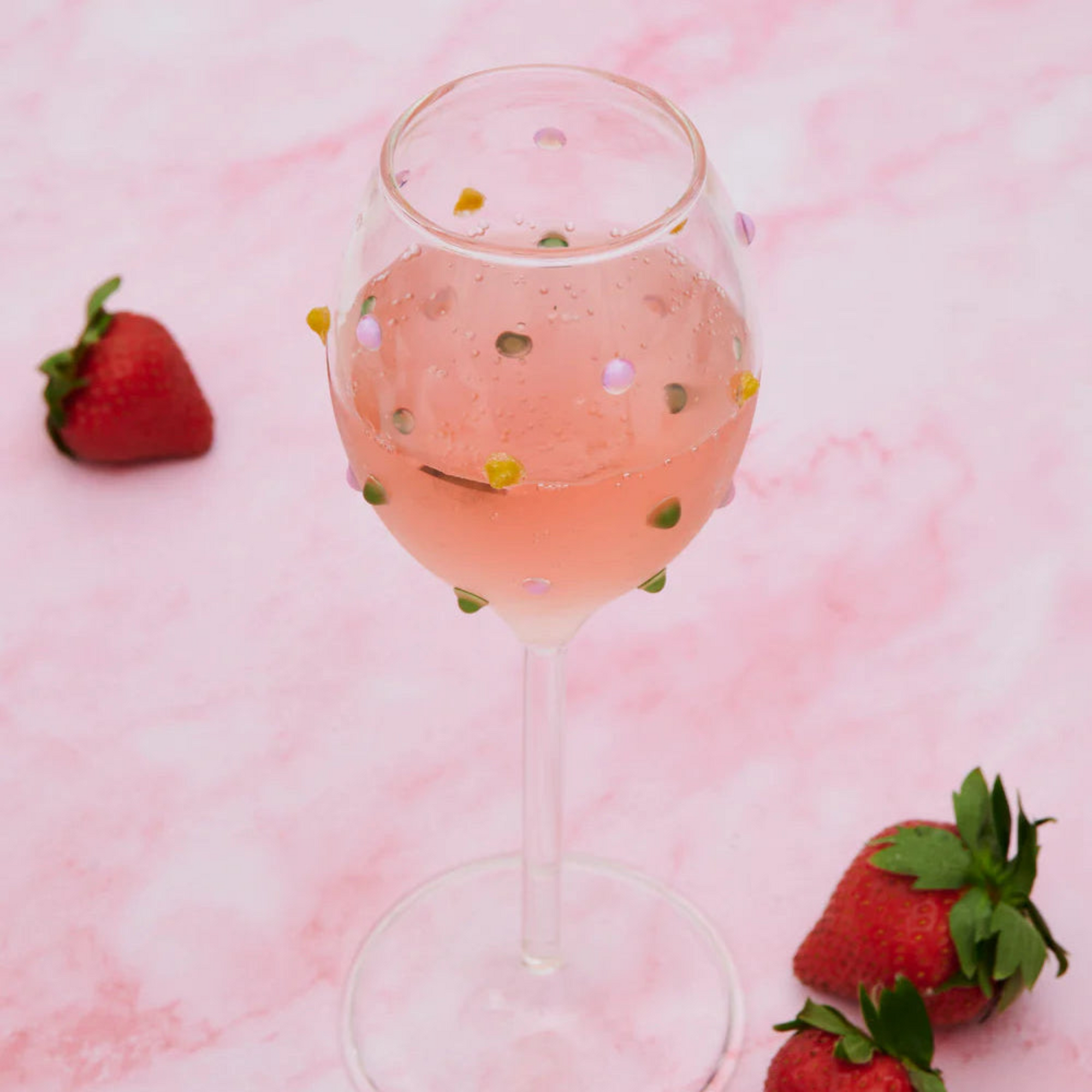 Kip & Co | Smartie Partie Champagne Glass 2P Set