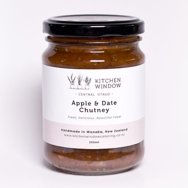 Kitchen Window Wanaka | 250ml Apple & Date Chutney (SILVER medal)