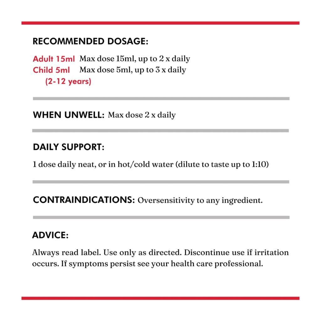 Wild Dispensary | Daily Boost Tonic 200ml