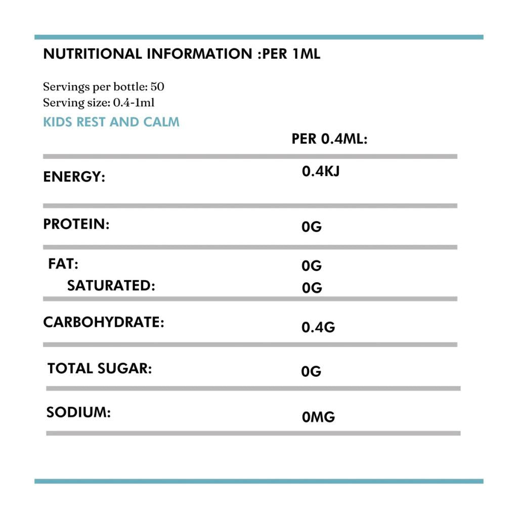 Wild Dispensary | Rest and Calm - Kids 50ml