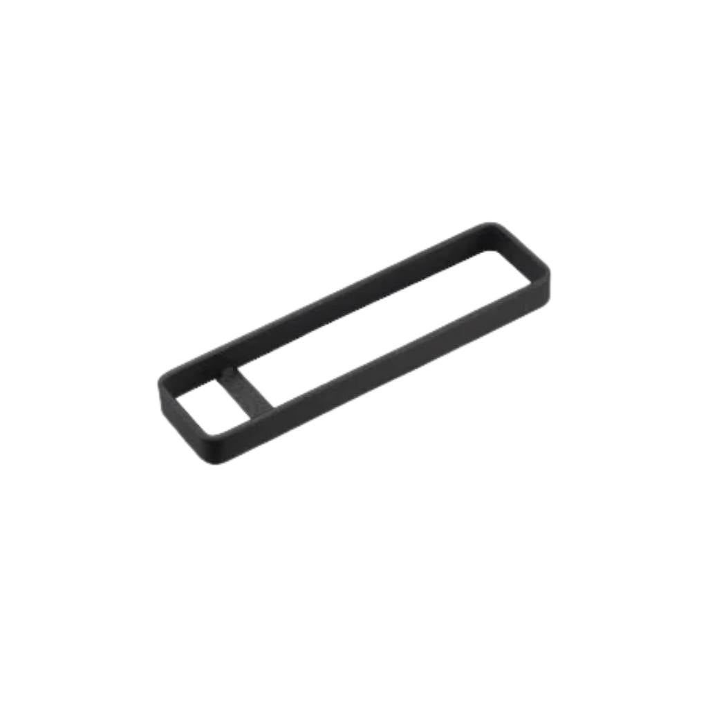 Sleek black Yamazaki Tower Bottle Opener: modern, durable, and effortlessly stylish for any kitchen decor.
