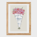 Papier HQ Make History A3 Print Framed