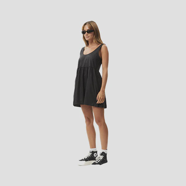 Afends Jessie Hemp Dress Black