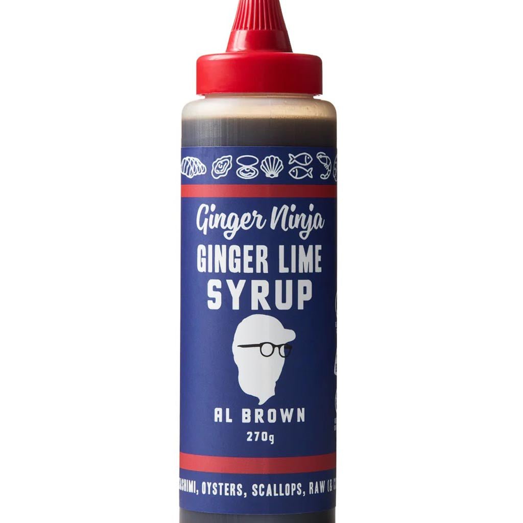Al's General Store | Ginger Ninja - Lime Syrup - Cove. Beach Essentials