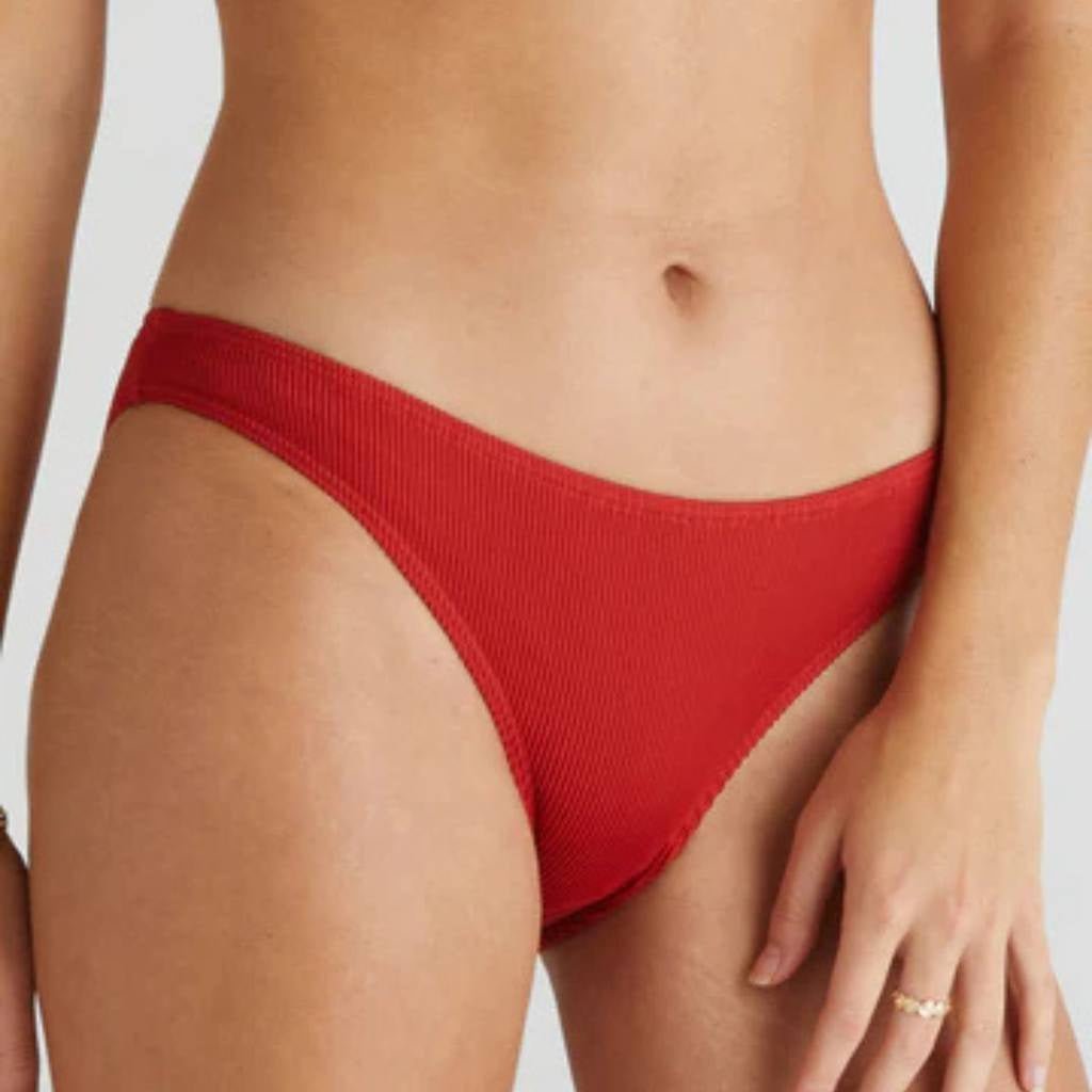 Aqua Blue | Jennifer Hipster Pant Red - Cove. Beach Essentials