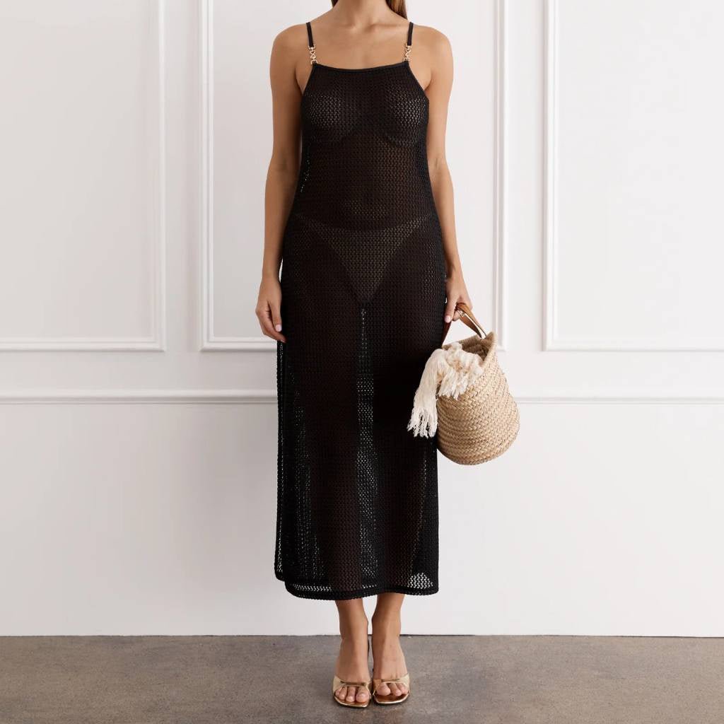 Aqua Blue | Kiara Dress Fonce - Cove. Beach Essentials