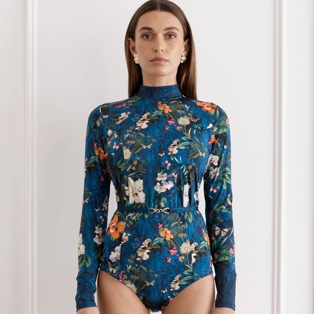 Aqua Blue | Leah One Piece Multi - Cove. Beach Essentials