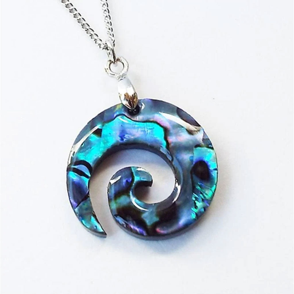 Aquarius Small Koru Cut Out Pendant