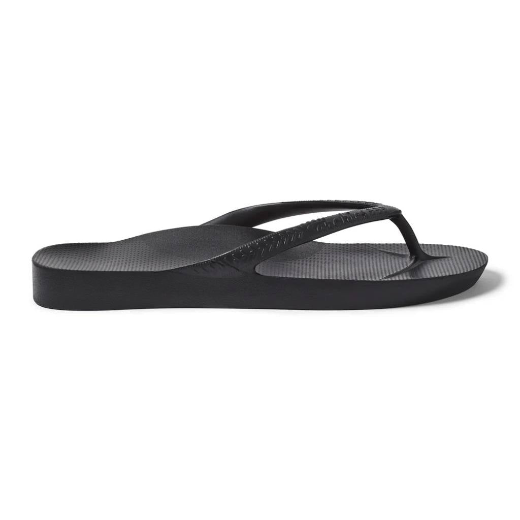 Archies Support Jandals | Classic - Black - Cove. Beach Essentials